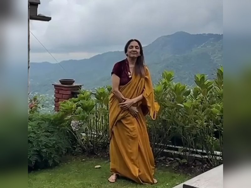 Neena Gupta soaks in the serenity of the hills, calls it her ‘sukoon’