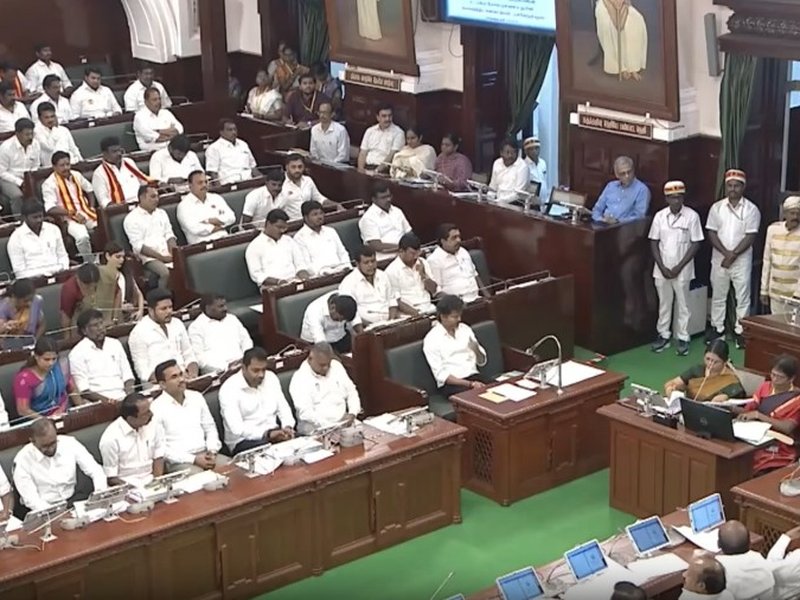 TN Assembly unanimously passes resolution giving 'Tamil Thai Vazhthu' pride of place