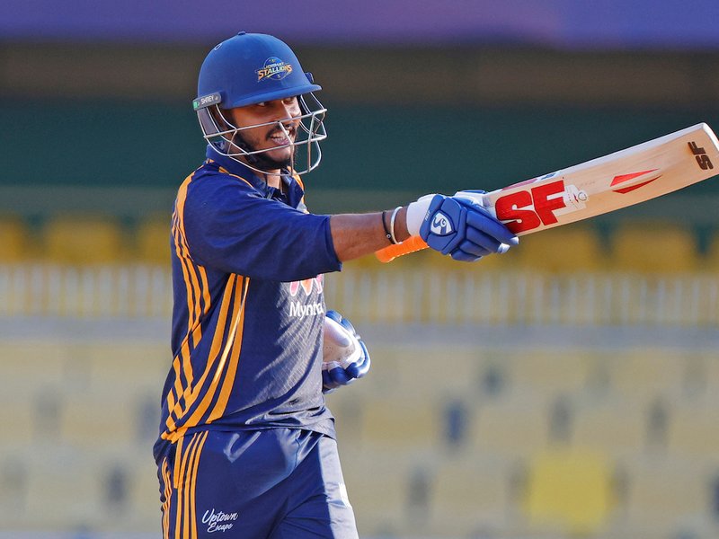 Erik Roy's fiery 94 powers Jorhat Stallions to nine-wicket win over Tezpur Titans in the Assam Premier League (APL) 2026 at the ACA Stadium in Guwahati on Monday.