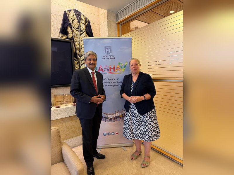 India, Israel discuss development partnership and new avenues of cooperation