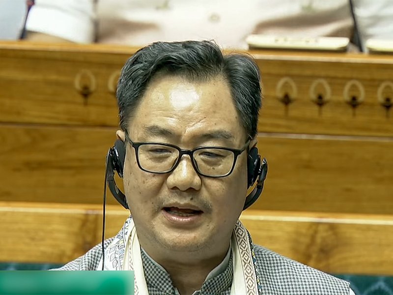 'Pleased to see so many attend PM's Khelo India Samvaad': Kiren Rijiju on Prime Minister Narendra Modi's virtual address at the Khelo India Samvaad