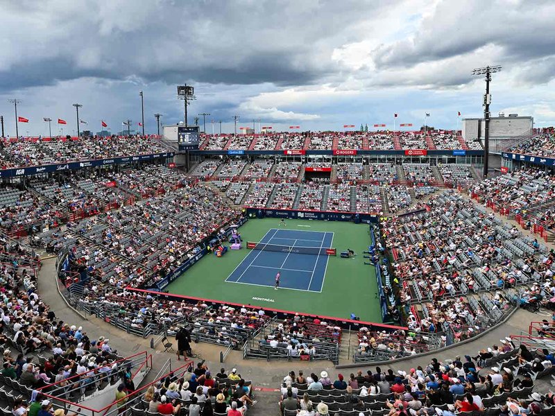 Montreal Masters: Rain reshapes schedule as four QF games moved to Tuesday (Credit: ATP)