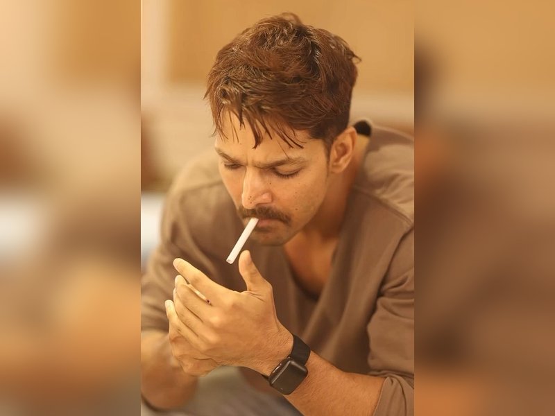 Harshvardhan Rane shares glimpse of ‘first trial look test’ for stepping into RGV’s ‘Police Company‘