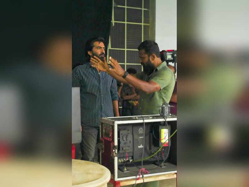 Simbu's 'Arasan' unit begins next schedule; portions involving Vijay Sethupathi to be shot during current schedule (Photo credit: Kalaippuli S Thanu/X)