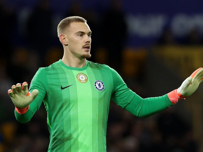 Chelsea goalkeeper Filip Jorgensen joins RC Strasbourg on season-long loan (Credit: Chelsea FC)