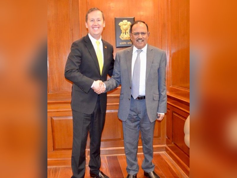 US envoy Sergio Gor, NSA Ajit Doval discuss deepening strategic cooperation (File Image)