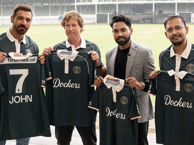 Jonty Rhodes, John Abraham unveil Rotterdam Dockers jersey ahead of inaugural European T20 Premier League (ETPL) in Mumb