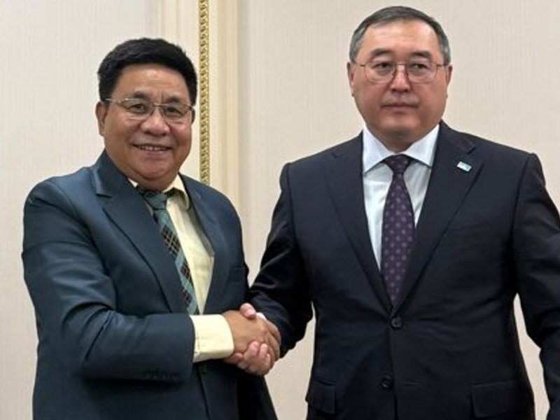 Kazakhstan: Indian Envoy, Almaty Guv discuss cooperation (Photo: IANS)