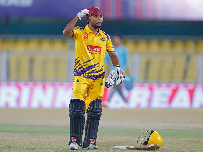Saurav Mousum Dihingia's unbeaten 50, Shubham’s four-fer lift Barpeta Braves to fourth place in the Assam Premier League (APL) 2026 at the ACA Stadium, Guwahati on Tuesday. Photo credit: APL