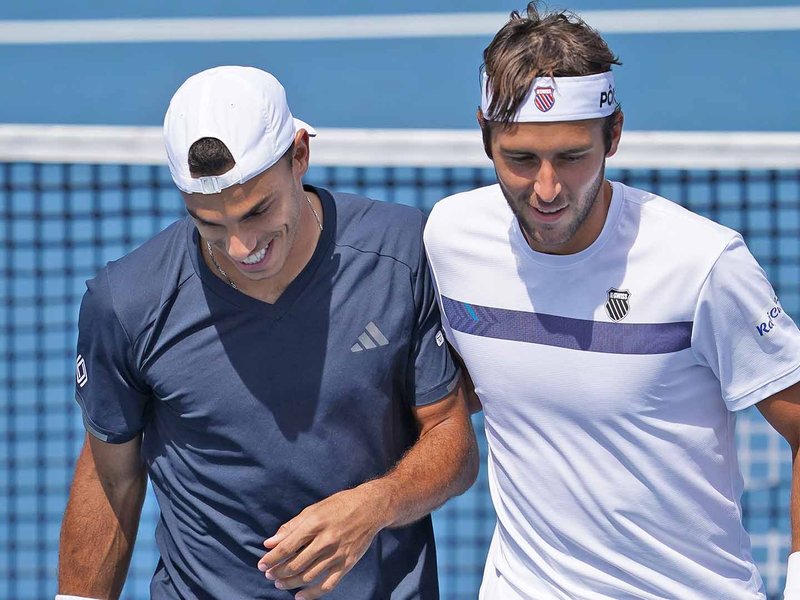 Cerundolo/Etcheverry shock top seeds Heliovaara/Patten for semifinals spot in the men's doubles section of Canadian Open in Montreal on Tuesday. Photo credit: ATP