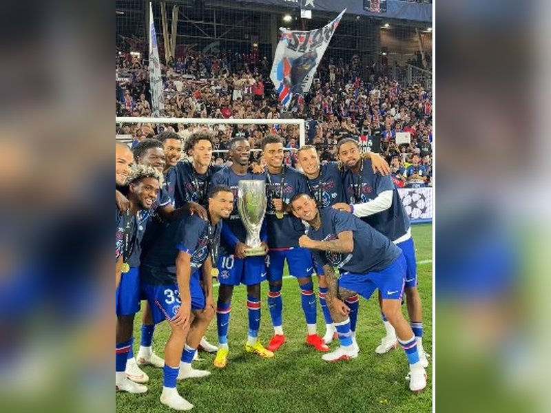 पीएसजी ने लगातार दूसरी बार जीता यूईएफए सुपर कप, फाइनल में एस्टन विला को हराया    