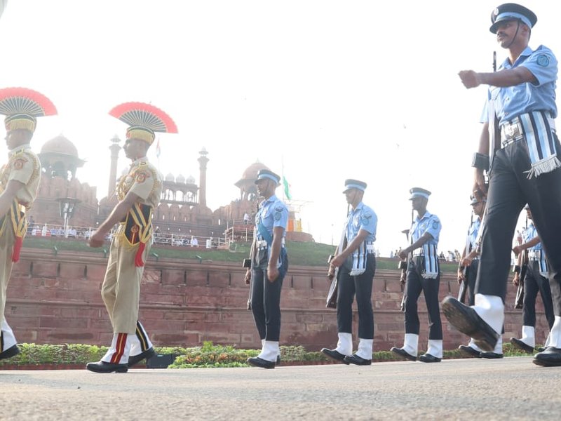 I-Day celebration: Full dress rehearsal performed at Red Fort amid heavy security