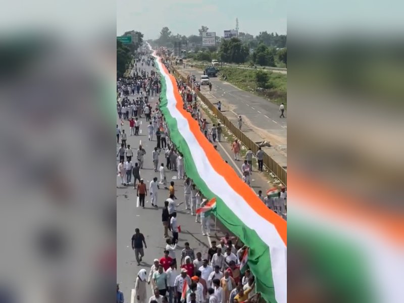 पलवल में तिरंगे के सम्मान में उमड़ा जनसैलाब, गौरव गौतम के नेतृत्व में रचा गया देशभक्ति का ऐतिहासिक अध्याय