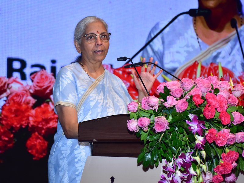 FM Sitharaman interacts with 86 PMIS interns as many receive full-time jobs