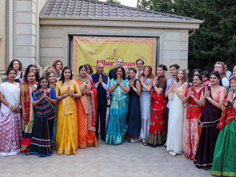 Indian Embassy in Azerbaijan celebrates Bihar Diwas, showcases state's culture and cuisine
