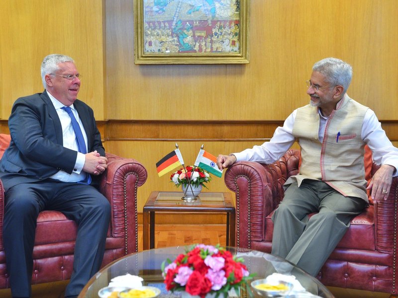 EAM Jaishankar, German MP Hardt discuss West Asia, Ukraine conflict and bilateral ties 