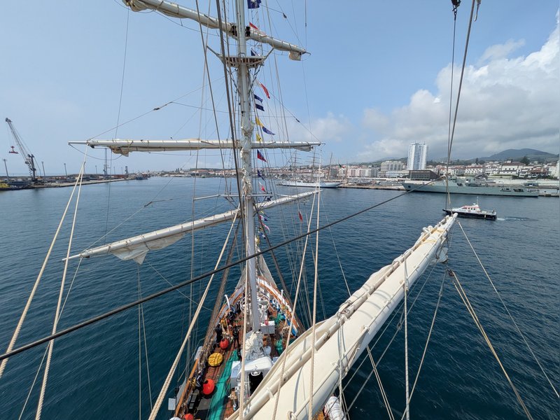 INS Sudarshini enters Portugal, marking another trans-Atlantic milestone