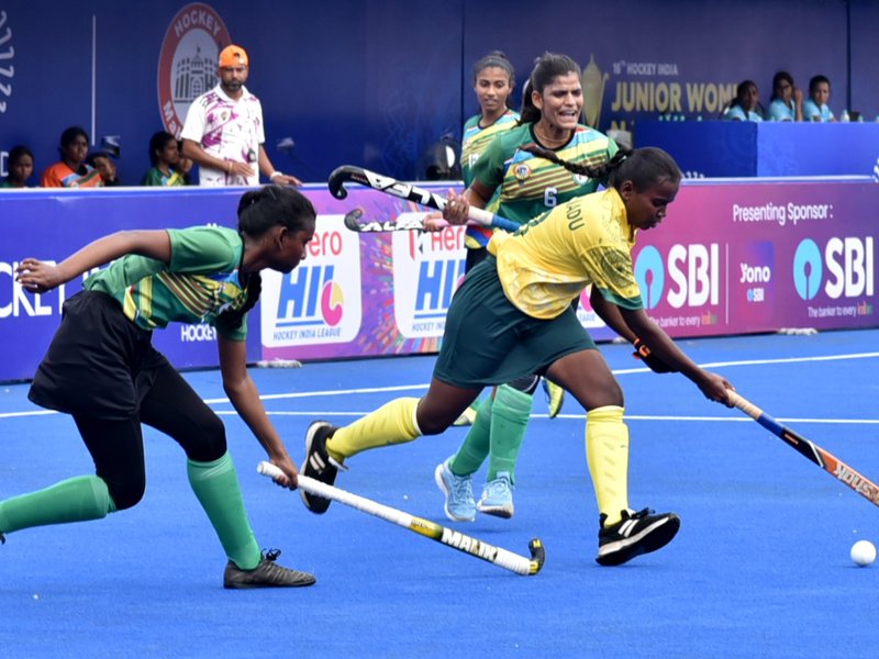 Jr Women's Nationals: Hockey Mizoram surge to top spot; Tamil Nadu climb to third in Div ‘B’ (Credit: Hockey India)