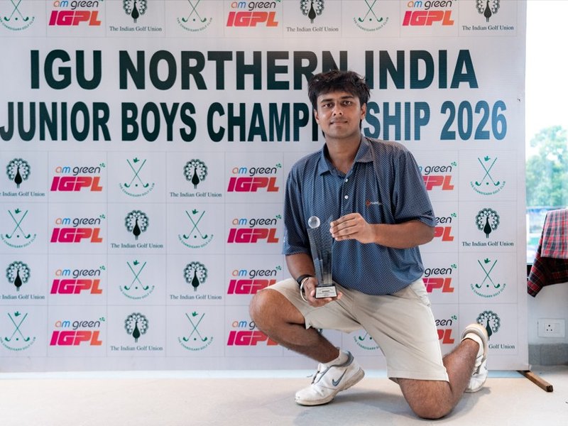 Jaibir Singh Kang clinches A&B title at IGU Junior Boys Championship (Credit: IGU)