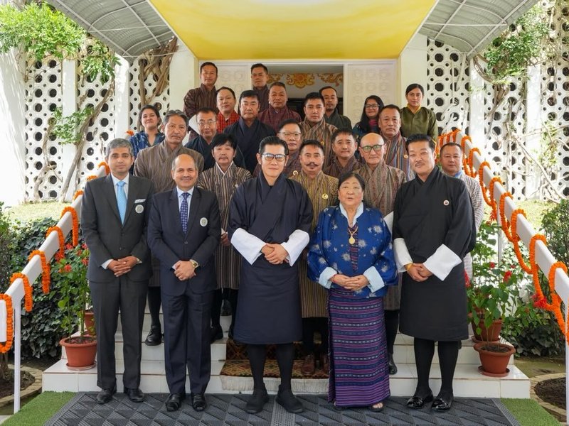 Bhutan’s King visits India House in Thimphu