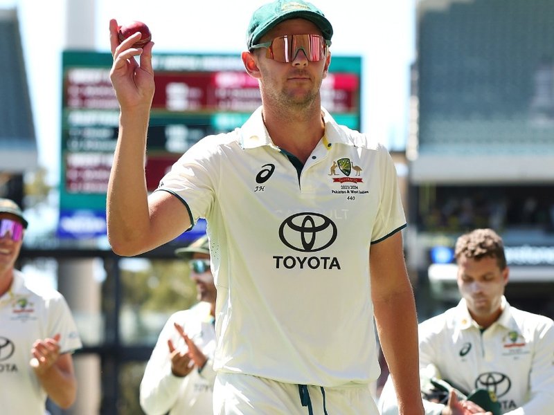 'Win is definitely in our mind': Australia's Josh Hazlewood claims despite Bangladesh bossing Darwin Test. Photo credit: cricket.com.au