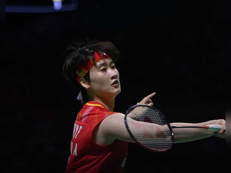 ‘The biggest obstacle is myself’: Chen Yu Fei refuses to let Olympic gold become a burden at Badminton World Championship 2026 in New Delhi. Photo credit: IANS