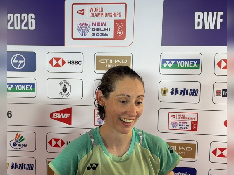 'European Championship gold is a very calming thing’, says Scotland badminton star Kirsty Gilmour on moving beyond silver ahead of the BWF World Championship 2026 in New Delhi. Photo credit: IANS