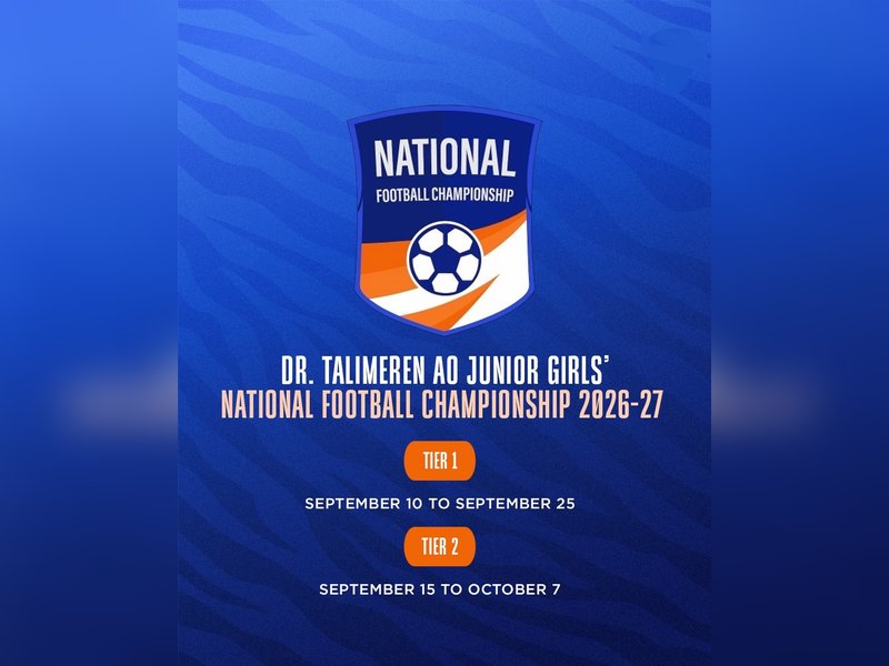 Anantapur, Narainpur to host Dr Talimeren Ao Junior Girls' National Football Championship 2026-27. Photo credit: AIFFAIFF