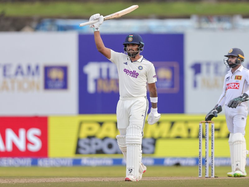 1st Test: Padikkal, Rahul, Jurel carry India to 460/9 despite Sri Lanka’s spin fightback (ld)