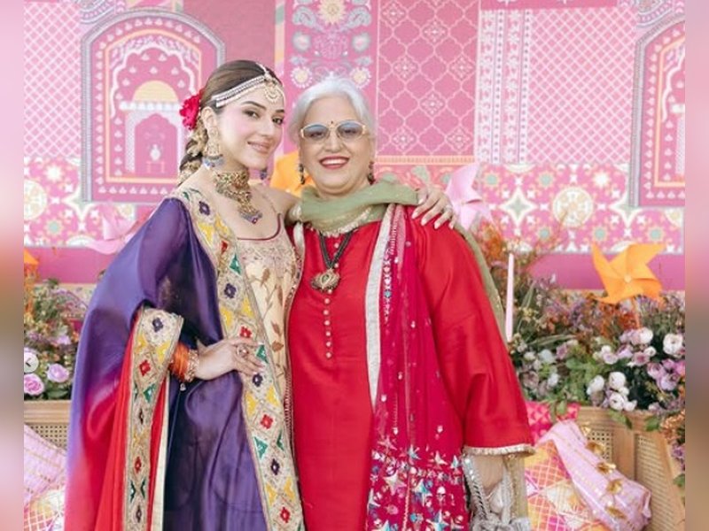Mehreen Pirzada on wearing mother’s wedding lehenga: ‘I wanted to rewrite a small part of her story’