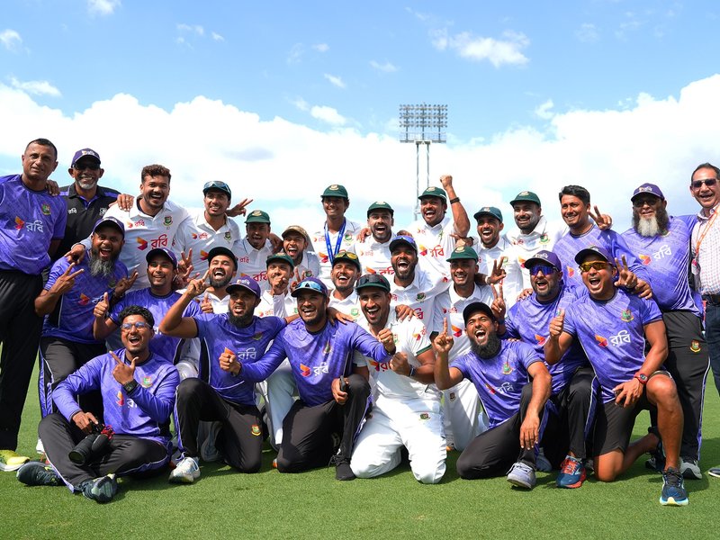 Bangladesh get WTC points table boost after thrashing Australia in Darwin 