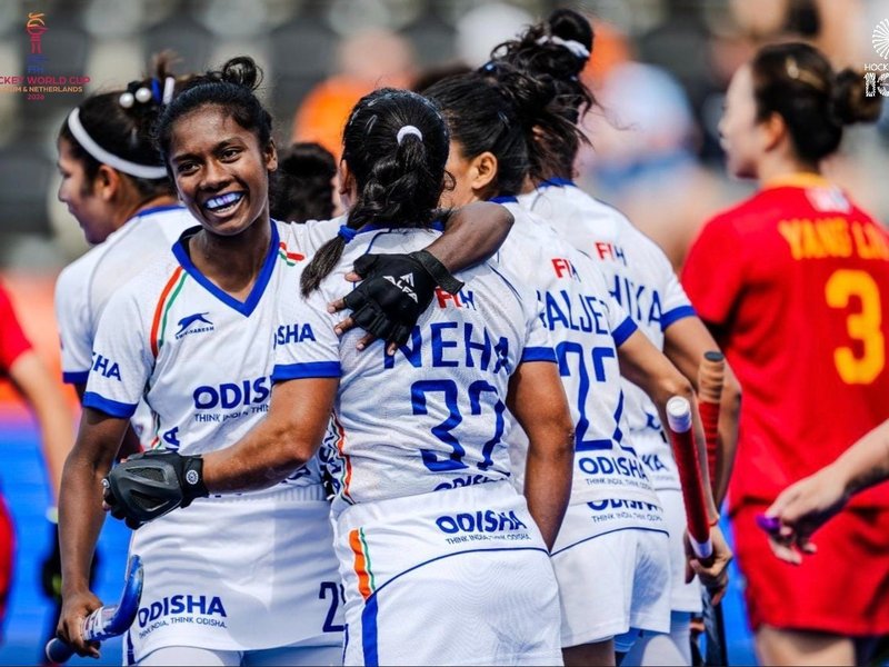 Hockey WC: India women hold favourites China to 2-2 stalemate in opener (Credit: Hockey India)