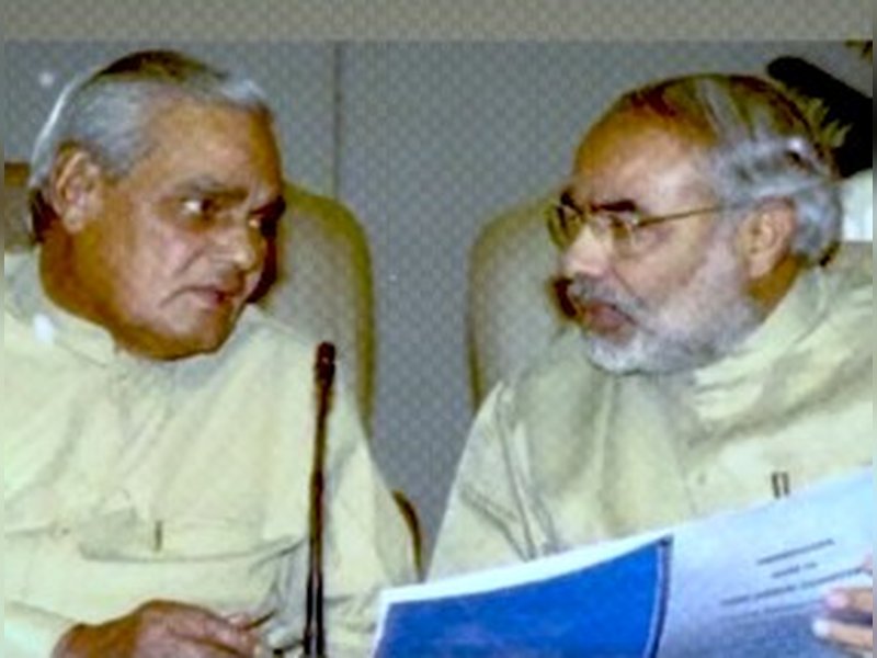Modi Story shares video, highlighting PM Modi's deep devotion for mentor Atal Bihari Vajpayee
