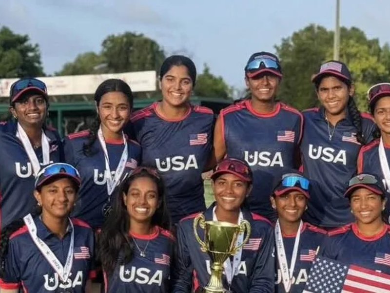 USA win Americas qualifiers, seal 2027 U19 Women's T20 WC spot