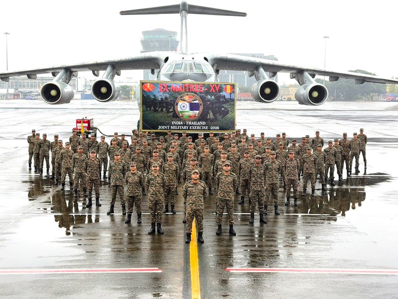 Indian Army contingent departs for India-Thailand joint military exercise MAITREE-XV