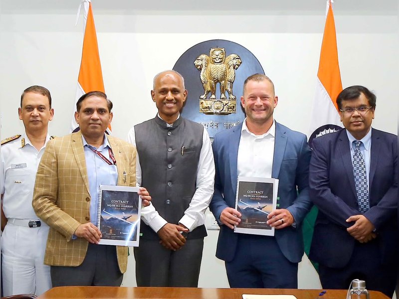 India signs Rs 1,943 crore contract for two MQ-9B Sea Guardians drones for Indian Navy