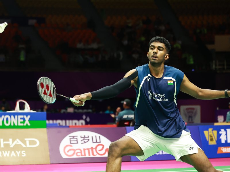 BWF World C'ships: Ayush Shetty knocks out world No. 1 Shi Yu Qi in giant-killing opener (Credit: BAI)