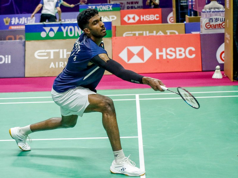 ‘At home, World Championship debut, world No. 1 — it’s a special win’, says Ayush Shetty after beating Shi Yu Qi in the men's singles first round of the BWF World Championship 2026 in New Delhi on Monday. Photo credit: I(ANS