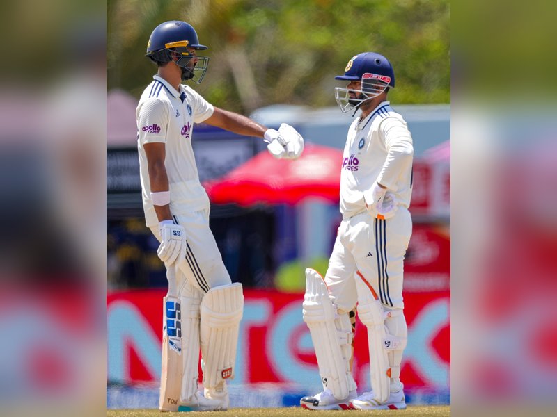 1st Test: Padikkal, Rahul's stand helps India's lead swell to 294 runs at lunch on Day 4