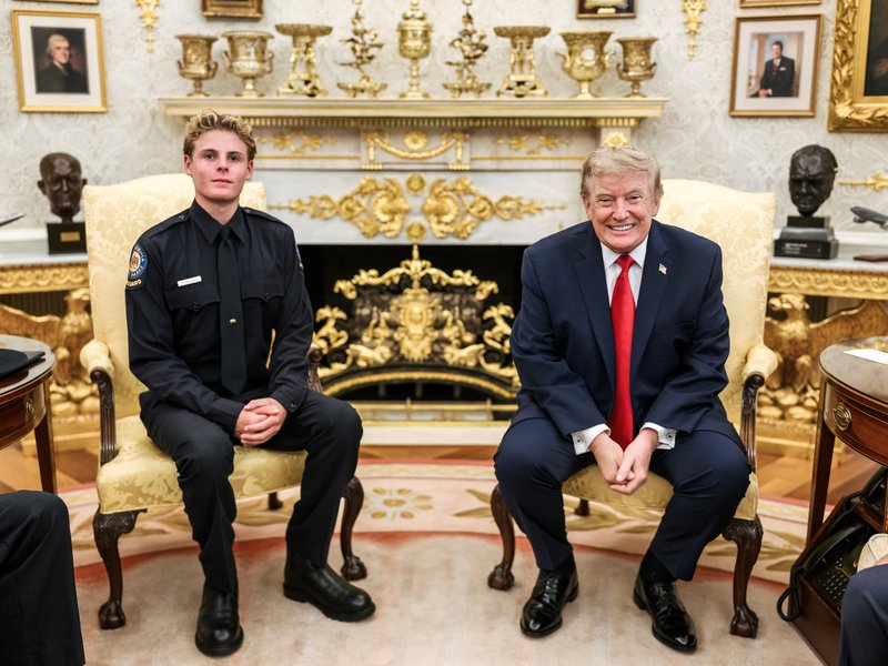 Trump honours teen who saved Nathaniel Rai