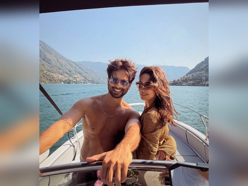 Shahid Kapoor goes shirtless on Italy getaway with Mira Kapoor