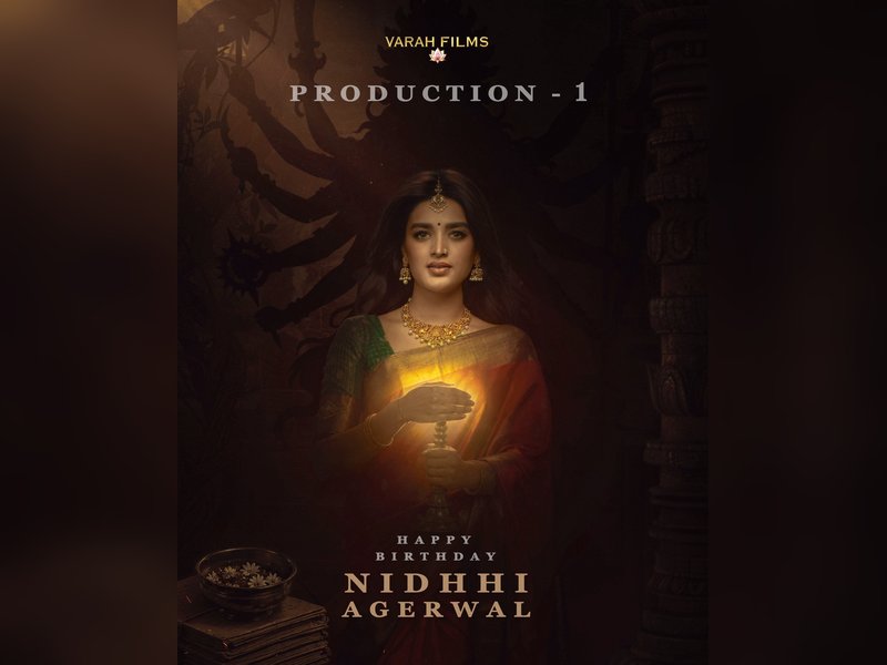 Nidhhi Agerwal's next film to be a mythological thriller! (Photo: Varah Films/X)