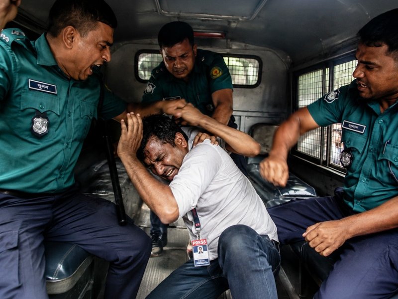 Rights group call for action over police assault on journalist in Bangladesh