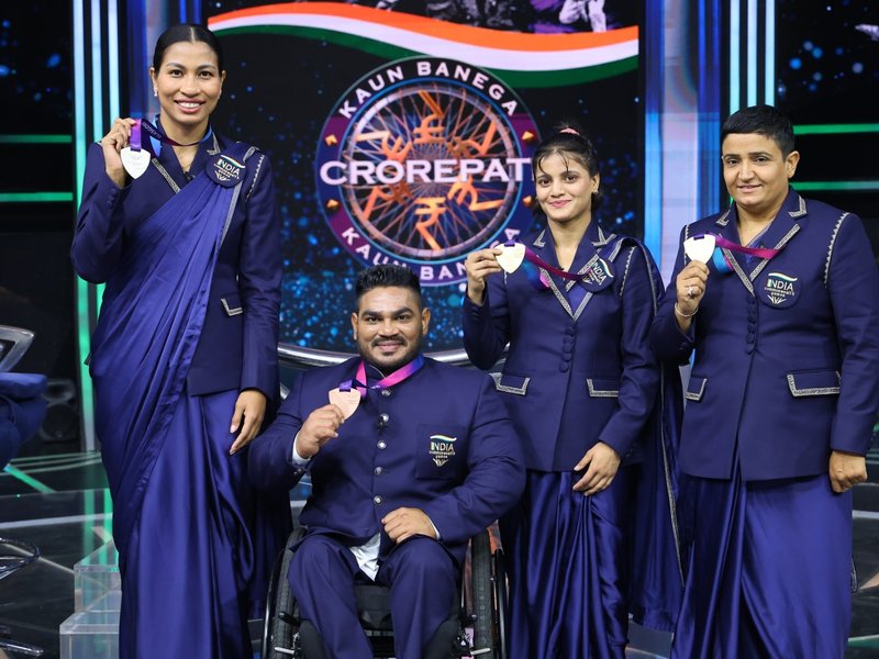 Commonwealth winners recall emotional victory moments on 'Kaun Banega Crorepati 18'