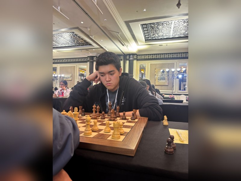 Madhavendra, Imangali share lead in Rapid section of Asian Junior Chess Championship (Credit: MCA)