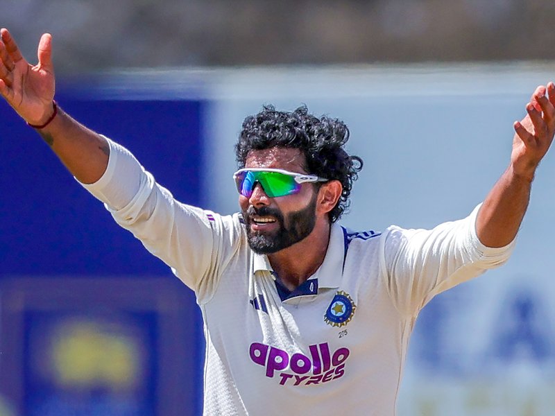 1st Test: Jadeja, Prasidh strike as reduce Sri Lanka to 175/6 at lunch, India inch closer to win