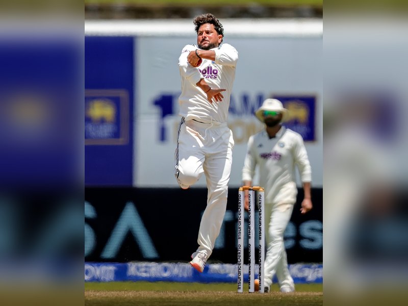 Nature of pitch will dictate if Saransh Jain replaces Kuldeep Yadav in Colombo, says Russel Arnold ahead of the second Test at the Sinhalese Sports Club in Colombo on Thursday. Photo credit: IANS 