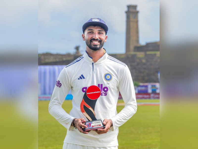 Russel Arnold praises 'class' Padikkal and 'patient' Suthar for being architects of India's win in the first Test at Galle. Photo credit: IANS 