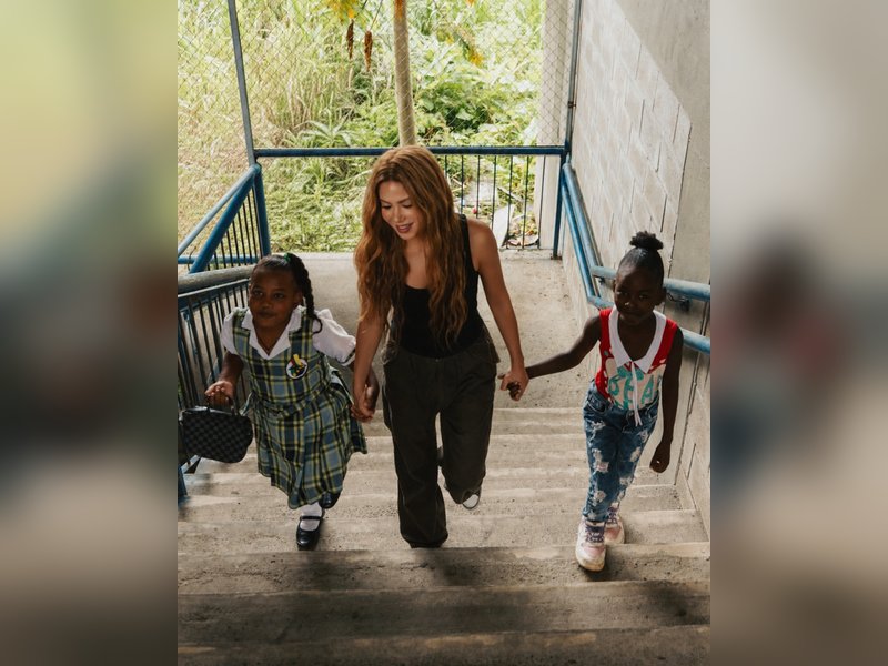 Shakira visits earthquake-stricken schools in Quibdo: Colombia is hurting, not broken