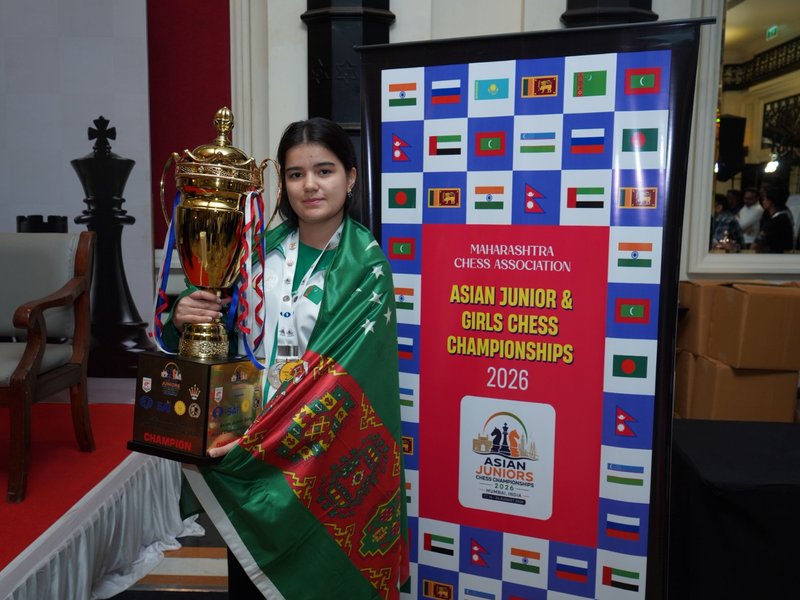 Asian Junior Chess: Vivaan wins Rapid crown with late surge; Shohradova bags Girls' title (Credit: MCA)